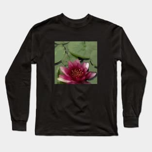 Lotus 3-Pink Long Sleeve T-Shirt
